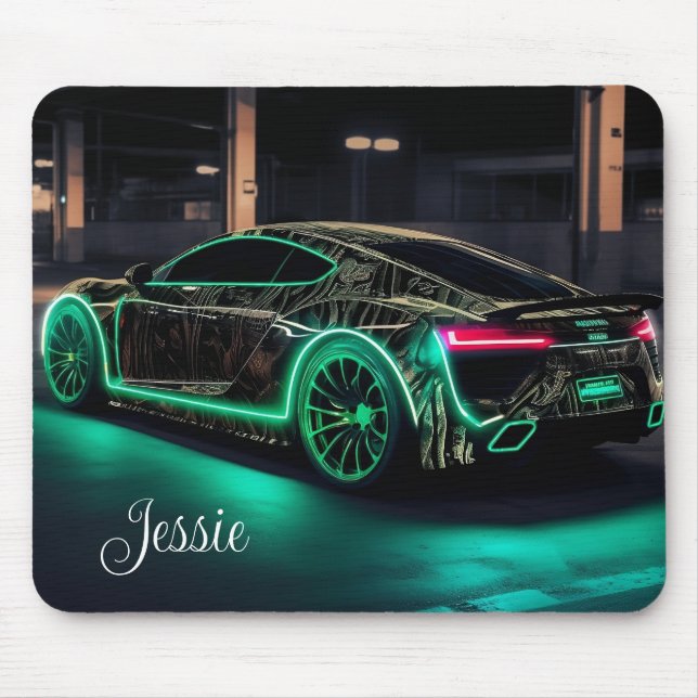 Sports Car Mouse Mat (Front)