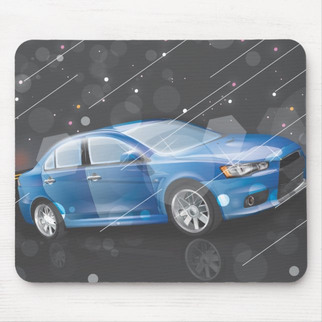 Sports Car Mouse Mat (Front)