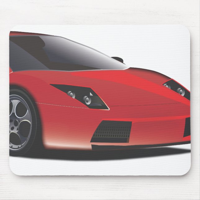 Sports Car Mouse Mat (Front)