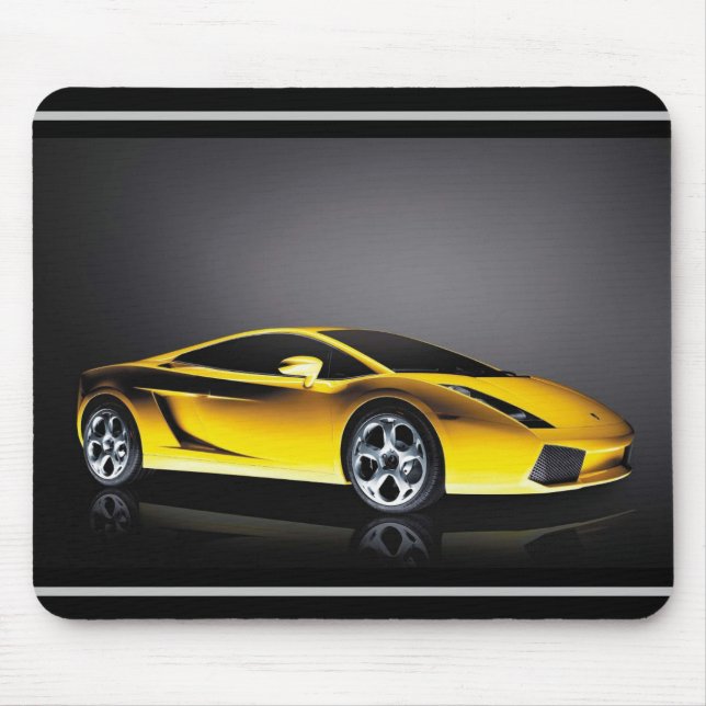 Sports Car Mouse Pad (Front)
