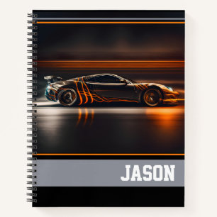 Sports Car Notebook