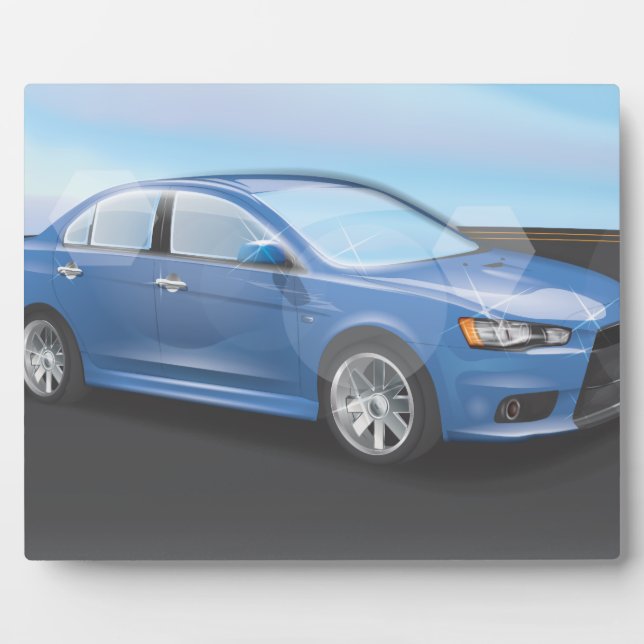 Sports Car Plaque (Front)