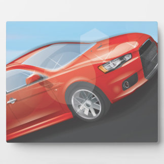 Sports Car Plaque