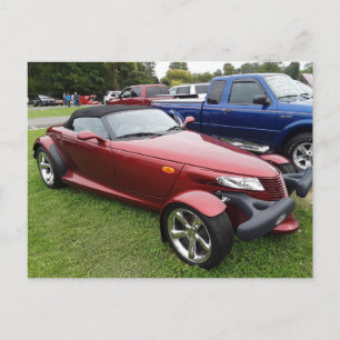 Sports Car Postcard