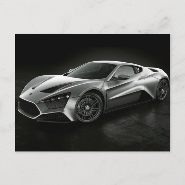 Sports Car Postcard (Front)