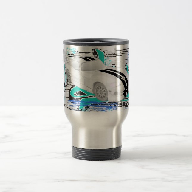 Sports Car Travel Mug (Center)