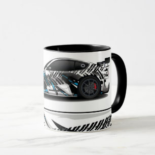Sports Car Two-Tone Coffee Mug