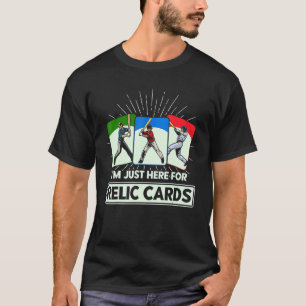 Sports Card Collector  Baseball Card Relic Cards 1 T-Shirt