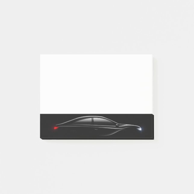 Sports Cars Vehicle Salesman  Post-it Notes (Front)
