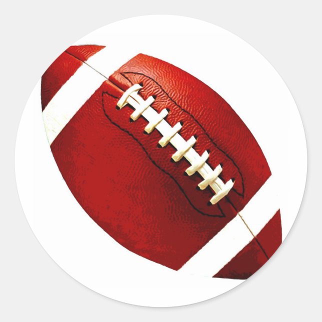 Sports Classic Round Sticker (Front)