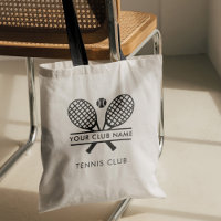 Sports Club Name Tennis Team Black Swag Custom