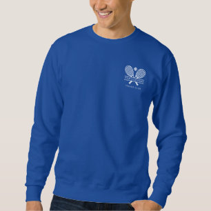 Sports Club Name Tennis Team Players Sweatshirt