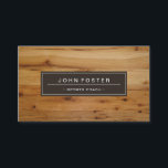 Sports Coach - Border Wood Grain Business Card<br><div class="desc">Elegant Modern Wood Grain Look - Customisable design for you. All text style,  colours,  sizes can be modified to fit your needs. If you need any customisation,  please contact me.</div>
