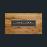 Sports Coach - Border Wood Grain Business Card<br><div class="desc">Elegant Modern Wood Grain Look - Customisable design for you. All text style,  colours,  sizes can be modified to fit your needs. If you need any customisation,  please contact me.</div>