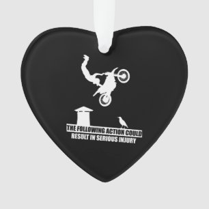 Sports Dirt Bike Motorcycles Lover Gift Ornament