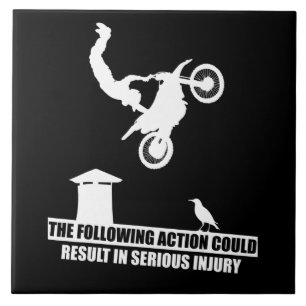 Sports Dirt Bike Motorcycles Lover Gift Tile