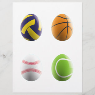 sports easter eggs