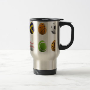 sports easter eggs travel mug