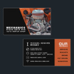 Sports Engine, Auto Mechanic & Repairs Business Card<br><div class="desc">Sports Engine,  Auto Mechanic & Repairs Business Cards by The Business Card Store.</div>