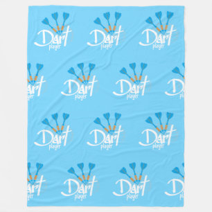 Sports Equipment - 3 Darts - Dart Player 2 Fleece Blanket