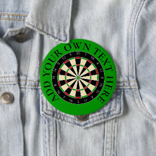 Sports Equipment - Dartboard 1 10 Cm Round Badge