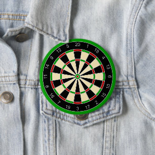 Sports Equipment - Dartboard 1 10 Cm Round Badge
