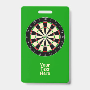 Sports Equipment - Dartboard 1 ID Badge