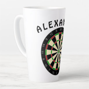 Sports Equipment - Dartboard 1 Latte Mug