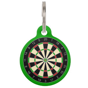 Sports Equipment - Dartboard 1 Pet Tag