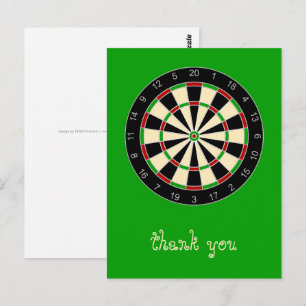Sports Equipment - Dartboard 1 Postcard