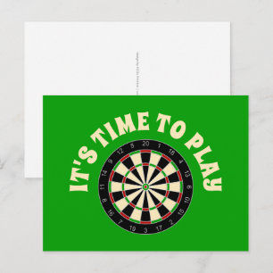 Sports Equipment - Dartboard 1 Postcard