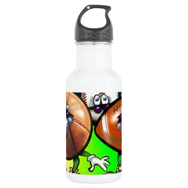 Sports Fan 532 Ml Water Bottle (Front)