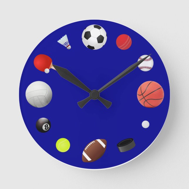 Sports Fan clock (Front)