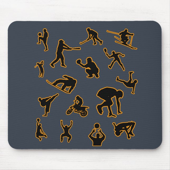 Sports Fanatic musepad Mouse Mat (Front)