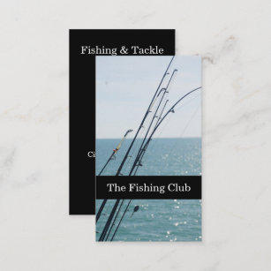 Sports Fishing & Tackle Business Card