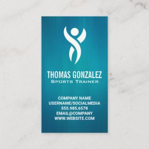 Sports Fitness   Personal Training Appointment Card
