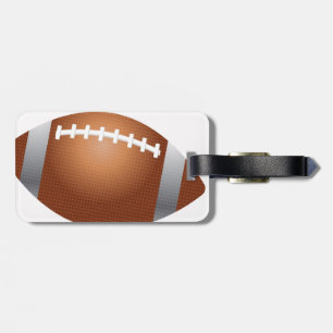 Sports Football Luggage Tag