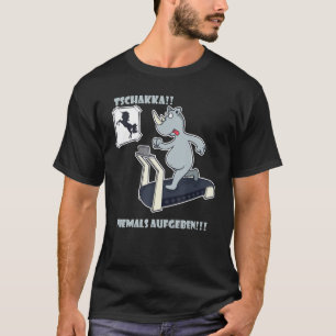 sports for training treadmill slimming motivation T-Shirt