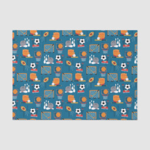 Sports Games Tissue Paper