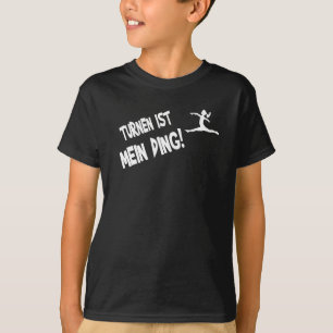 Sports Gymnastics Gymnastics Saying Design T-Shirt