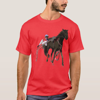 Sports Horse Race Harness Racing T-shirt T-Shirt