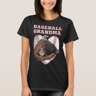 Sports in Nature Bald Eagle Family American Baseba T-Shirt