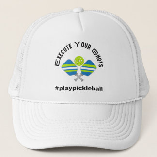Sports Infusion "EXECUTE YOUR SHOTS" Pickleball Trucker Hat