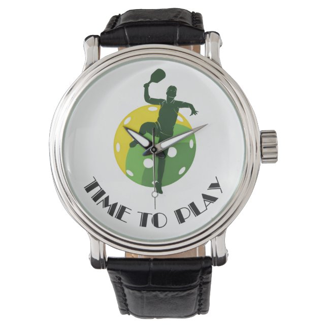 Sports Infusion Pickleball-Inspired Watch (Front)