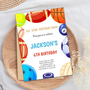 Sports Invitations