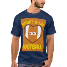 Sports is Life - Football Heart