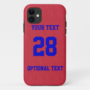 Sports Jersey iPhone 5 Template Awesome Design iPhone 11 Case