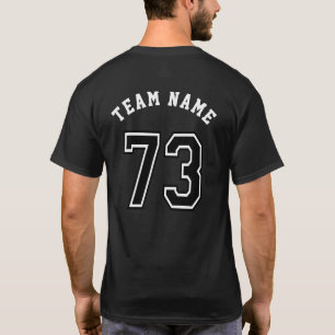 Sports Jersey Number 73 T-Shirt