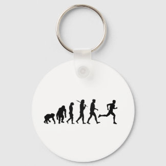 Sports Keyrings - Running Runners Evolution