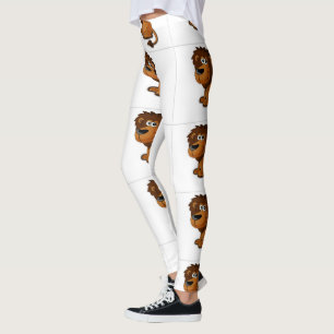 Sports lion cat roar Personalise Destiny Destiny'S Leggings